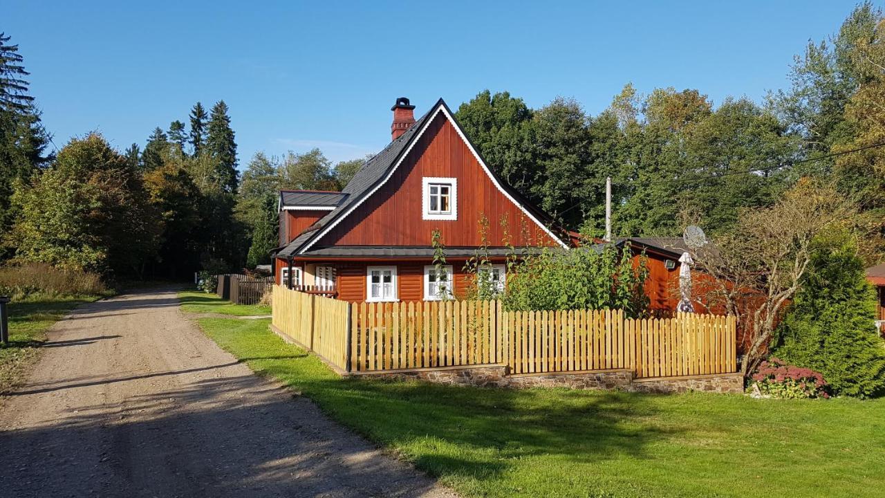 Chalupa U Lesa Červená Voda Exteriör bild